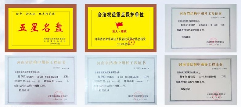 省级荣誉